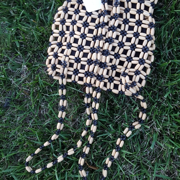 Handmade Beaded BookBag - Picture 4 of 5